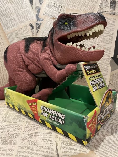 画像1: The Lost World/Plush Puppet(T-Rex/with box) MO-177 (1)