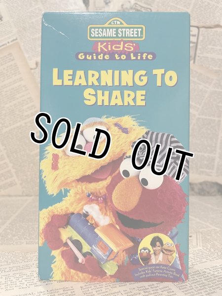 画像1: VHS Tape(Sesame Street/Learning to Share) (1)