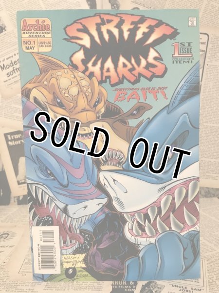 画像1: Street Sharks/Comic(90s/D) (1)