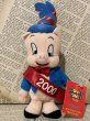 画像1: Looney Tunes/Mini Beans Plush(90s/Porky) (1)