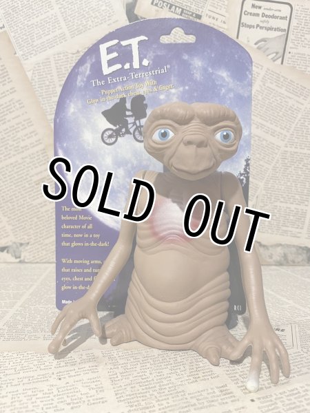 画像1: E.T./Puppet Action Toy(90s/with card) (1)