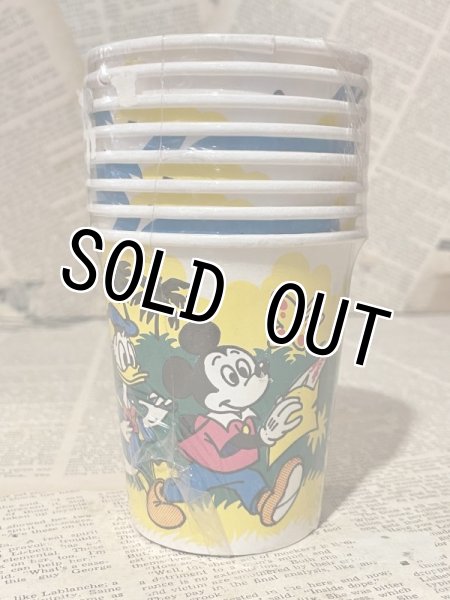 画像1: Disney/Paper Cup set(70s/MIP) DI-144 (1)