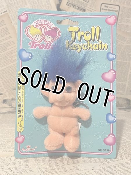 画像1: Troll/Plush Keychain(90s/Blue) CD-075 (1)