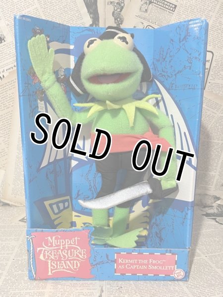 画像1: Kermit the Frog/Plush doll(90s/Treasure Island/MIB) JH-085 (1)