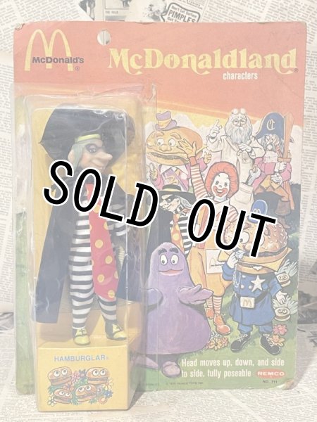 画像1: McDonaldland Characters/Figure(Hamburglar/with card) OF-155 (1)