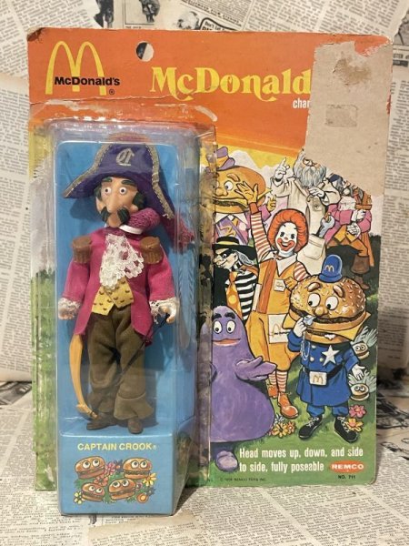 画像1: McDonaldland Characters/Figure(Captain Crook/with card) OF-153 (1)