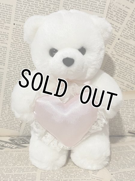 画像1: Heart Bear/Plush(80s/20cm) FO-140 (1)