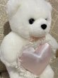 画像2: Heart Bear/Plush(80s/20cm) FO-140 (2)