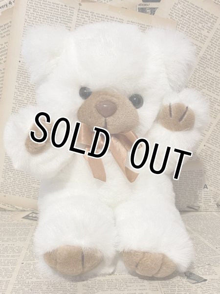 画像1: White Bear/Plush(80s/25cm) FO-139 (1)