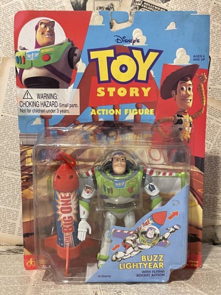 画像1: Toy Story/Action Figure(Buzz Lightyear with Flying Rocket Action/MOC) DI-456 (1)