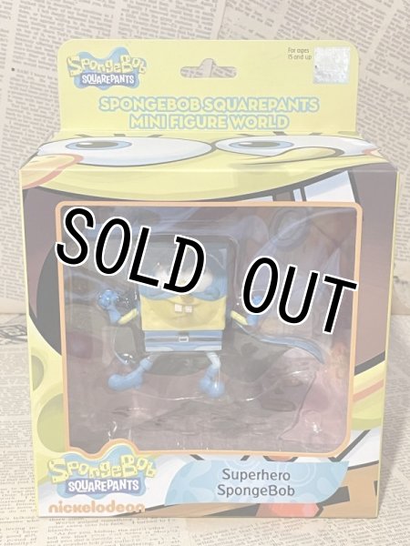 画像1: SpongeBob/Mini Figure World(Superhero SpongeBob) NC-034 (1)