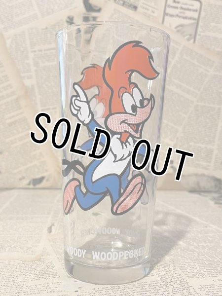 画像1: Woody Woodpecker/Glass(70s/Pepsi) GL-041 (1)