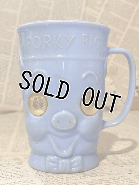 画像1: Porky Pig/Plastic Mug(60s) OC-139 (1)