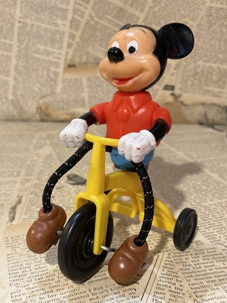 画像1: Mickey Mouse/Tricycle Toy(70s) DI-505 (1)