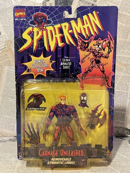 画像1: Spider-Man/Action Figure(Carnage Unleashed/with package) MA-401 (1)