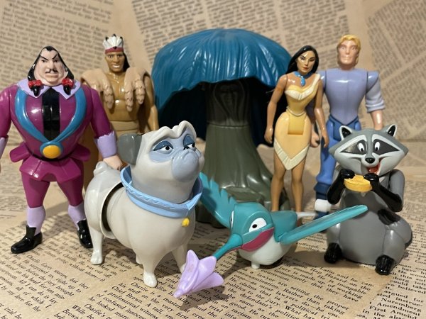 画像1: Pocahontas/Meal Toy set(90s/BK) DI-507 (1)