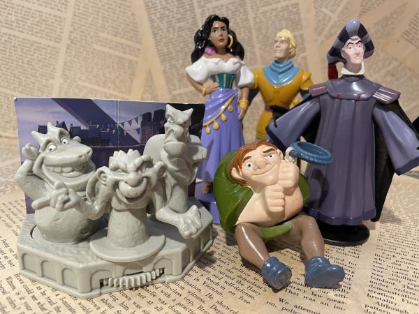 画像1: The Hunchback of Notre-Dame/Meal Toy set(90s/McD) DI-506 (1)