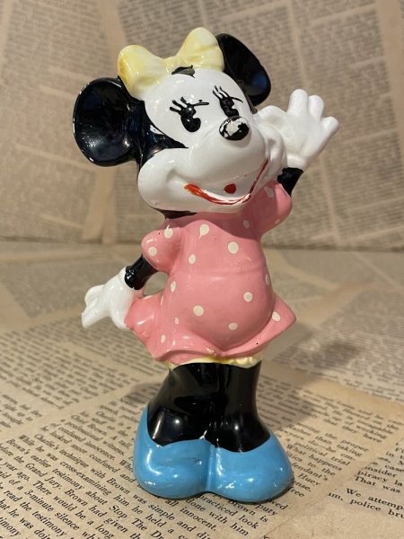 画像1: Minnie Mouse/Ceramic Figure(80s) DI-514 (1)