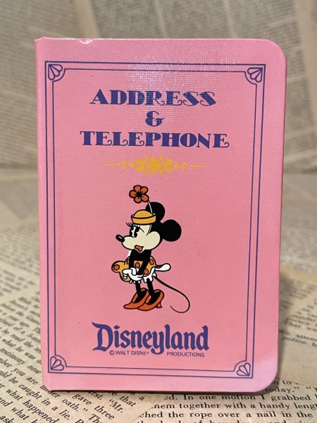 画像1: Minnie Mouse/Address Book(80s) DI-509 (1)