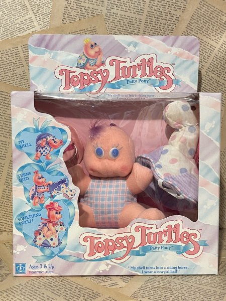 画像1: Topsy Turtles/Plush Doll(Patty Pony/with box) FO-154 (1)