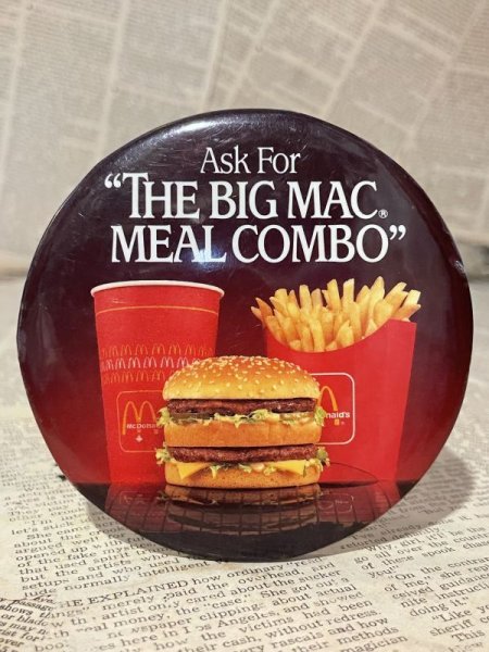 画像1: McDonald's/Pinback Button(80s) OF-170 (1)