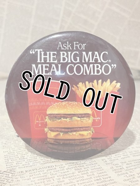 画像1: McDonald's/Pinback Button(80s) OF-170 (1)