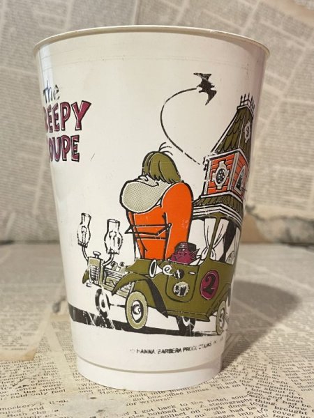 画像1: Hanna-Barbera 7-11 Slurpee Cup(1976/The Creepy Coupe) HB-078 (1)