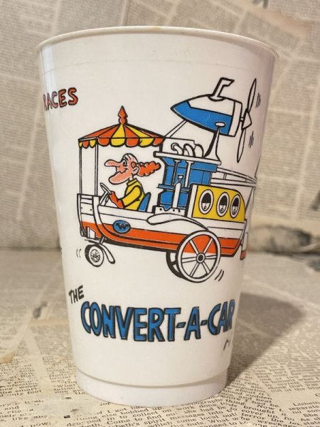 画像1: Hanna-Barbera 7-11 Slurpee Cup(1976/The Convert-A-Car) HB-074 (1)