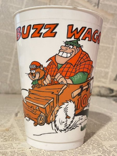 画像1: Hanna-Barbera 7-11 Slurpee Cup(1976/Buzz Wagon) HB-077 (1)