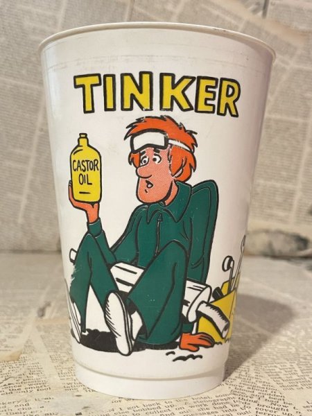 画像1: Hanna-Barbera 7-11 Slurpee Cup(1976/Tinker) HB-069 (1)