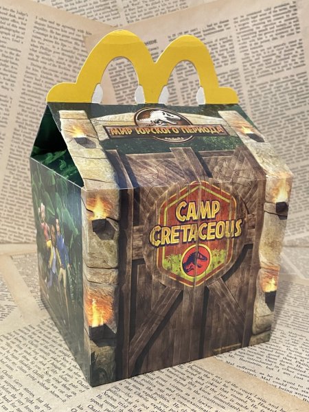 画像1: McDonald's/Happy Meal Box(Jurassic World Camp Cretaceous) BK-382 (1)