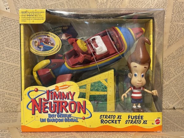 画像1: Jimmy Neutron Boy Genius/Strato XL Rocket(00s/MIB) NC-042 (1)