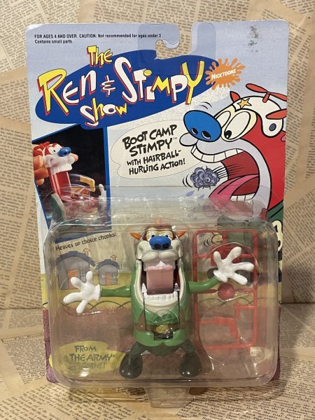 画像1: Ren&Stimpy/Action Figure(Boot Camp Stimpy/MOC) NC-040 (1)