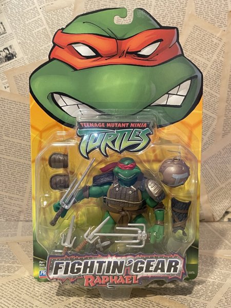 画像1: TMNT/Action Figure(2004/Fightin' Gear Raphael/MOC) TM-228 (1)