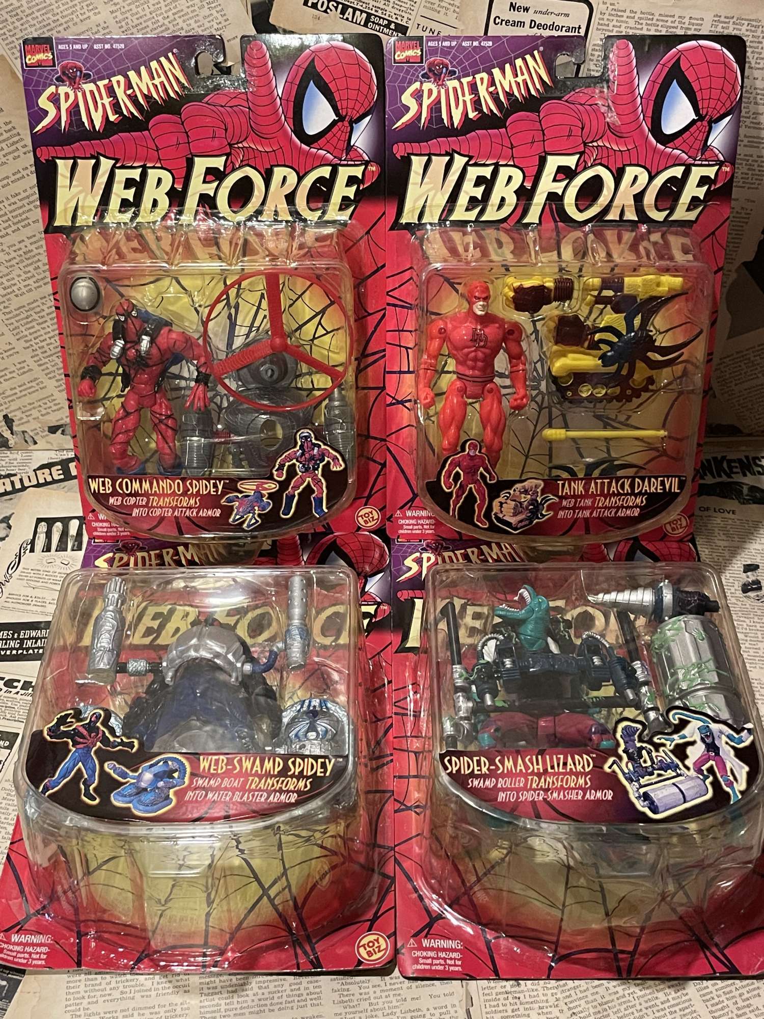 スパイダーマン フィギュア WEB FORCE - アメコミ