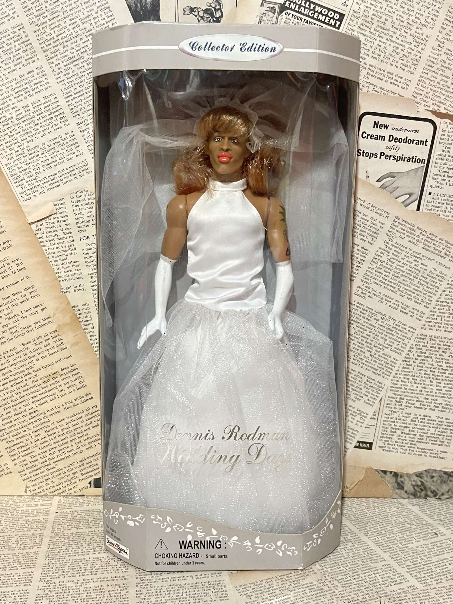 Dennis Rodman Wedding Day 12 Figure MIB 2000toys 