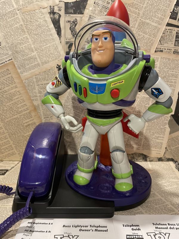 Toy Story/Buzz Lightyear Telephone(with box) - 2000toys高円寺店