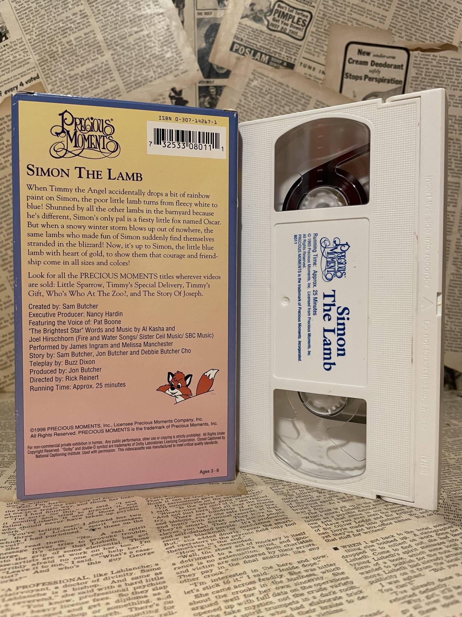 VHS Tape(Precious Moments/Simon The Lamb) - 2000toys高円寺店