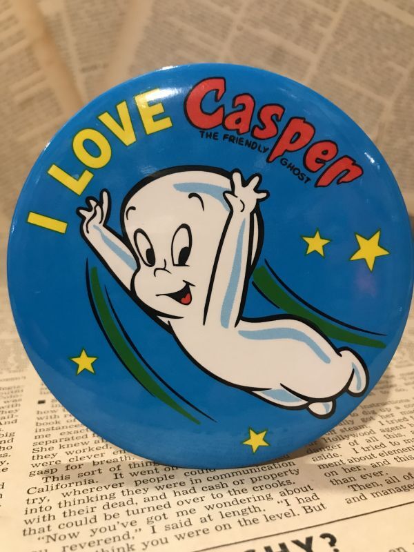 Casper/Button Pin Badge(80s/B) - 2000toys高円寺店